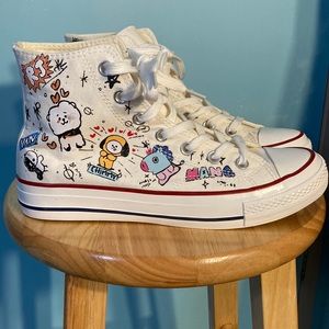 BT21 High Tops Shoes
